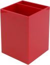Organize Your Workspace with the JAM PAPER Red Plastic Pen Holder