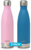 Unveiling the MIRA 2 Pack Cola Shaped Insulated Stainless Steel Water Bottles