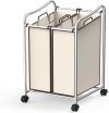 A Comprehensive Review of the Simple Houseware 2-Bag Heavy Duty Rolling Laundry Sorter Cart