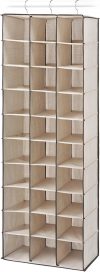 Maximizing Space with the Whitmor 30 Section Hanging Shoe Shelves
