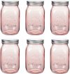 Amzcku 32 oz Rose-Pink Mason Jars: The Perfect Blend of Style and Functionality