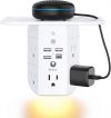 Mifaso Wall Outlet Extender with Shelf and Night Light Review
