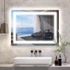 Illuminate Your Space with the Gobrete 32×24 LED Bathroom Mirror