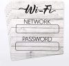 Enhance Guest Experience with Oudain Wi-Fi Password Signs