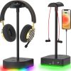 The Ultimate RGB Headphone Stand with USB Charging Port