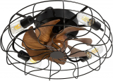 Everything You Need to Know About the 19″ Black Caged Ceiling Fan