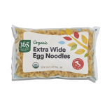 Exploring the Delights of 365 Organic Extra Wide Egg Noodles