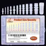 Exploring the 80Pcs Plastic Hose Barb Fittings Assortment