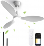 An In-Depth Review of the BLITZWILL 52″ Flush Mount Ceiling Fan with Lights and Remote Control