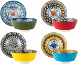 Discover the Charm of Bohemian Ceramic Soup and Cereal Bowls