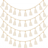 Enhance Your Space with Boho Macrame Tassel Garlands