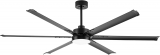 Elevate Your Space with the Breezary 72 Inch Black Ceiling Fan