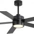 Elevate Your Space with the Breezary 72 Inch Black Ceiling Fan
