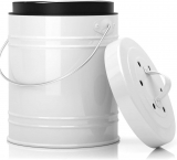 The Ultimate Guide to the Cooler Kitchen 1.3 Gallon Steel Compost Bin