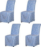 Transform Your Space with Easy-Going Jacquard Dining Chair Covers