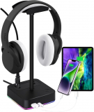 Illuminate Your Gaming Experience: The ELCBEAM RGB Headphone Stand Review