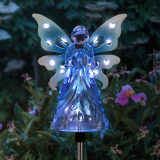 Illuminate Your Garden with Exhart’s Angel Garden Solar Lights