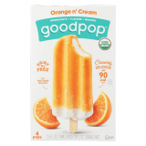 Discover the Refreshing Taste of Goodpop’s Organic Pop Orange and Cream