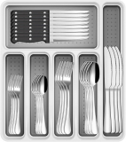 Discover the Ultimate Dining Experience with the JUNLIN 49-Piece Stainless Steel Silverware Set