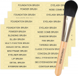 Enhance Your Makeup Routine with 210 PCS Makeup Brush Label Stickers
