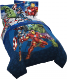 Marvel Avengers Blue Circle 5 Piece Full Bed Set Review