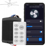 Transform Your Living Space with the Nexete Smart Wi-Fi Ceiling Fan Remote Control Kit