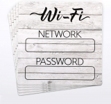 Enhance Guest Experience with Oudain Wi-Fi Password Signs