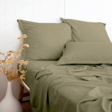 Unlocking Comfort: A Deep Dive into PANDATEX Olive Green Twin XL Size Sheet Set