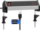 Unleashing Efficiency with the PD 20W USB-C Desk Clamp Power Strip