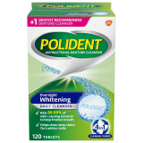 Polident Overnight Whitening Denture Cleanser Tablets Review
