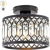 Illuminate Your Space with Style: The Rpzloila Crystal Ceiling Light Fixture