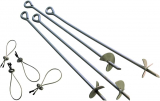 Unpacking the ShelterLogic ShelterAuger Earth Auger Anchor Kit