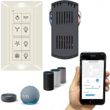 Transform Your Space with Smart Ceiling Fan Control and Dimmer Light Switch