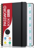 The Ultimate Spiral Password Book for Secure Password Management